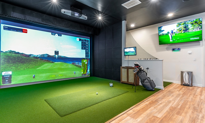 Image 9: Indoor Golf Simulator Rental at The Limestone Bay - Lexington, KY
