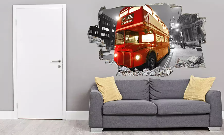 Image 15: Sticker mural effet 3D