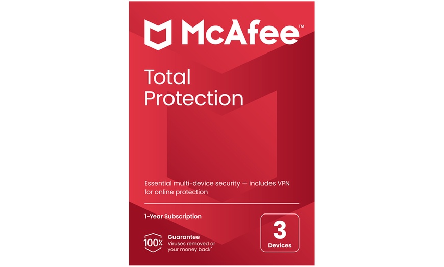 Image 3: McAfee Total Protection for 1, 3 or 5 Years Devices