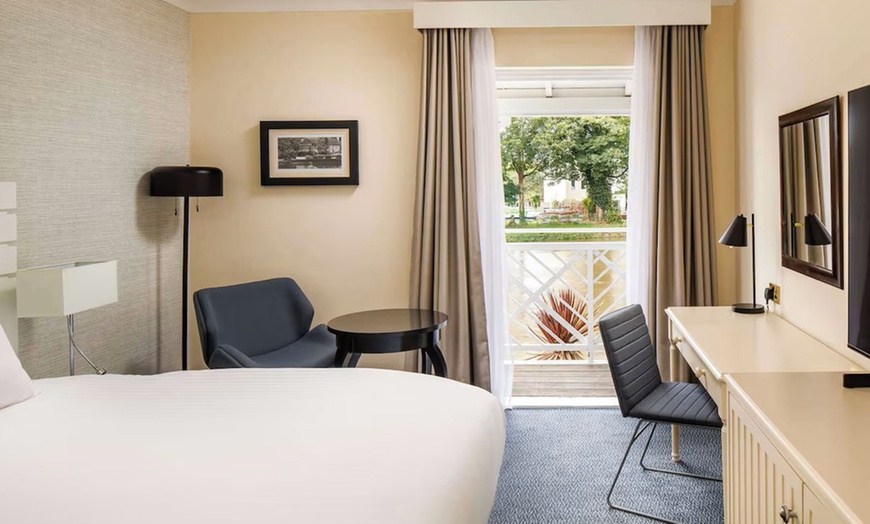 Image 12: Surrey: Classic Double Room/Double River View Room for Two