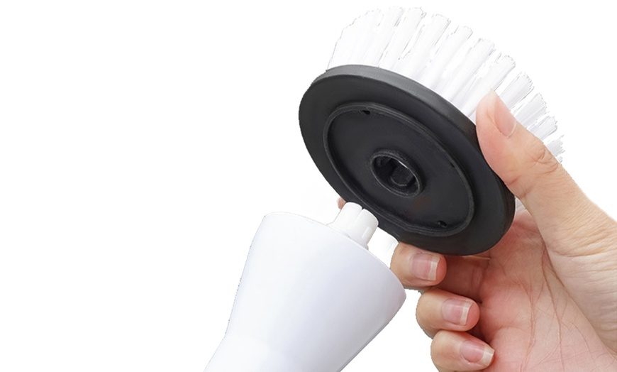 Image 3: 6-in-1 Electric Spin Scrubber