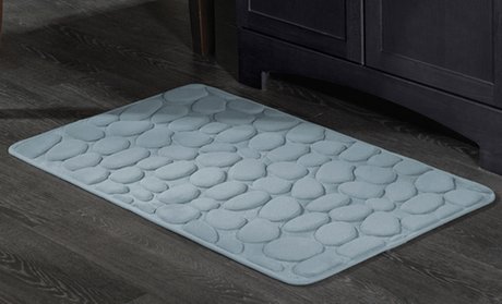 Pebble Memory Foam Bath Mat (17