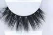Pack of 5 Pairs 3D Mink Fur False Eyelashes Full Strips Thick Cross Long Lashes - Second Medium