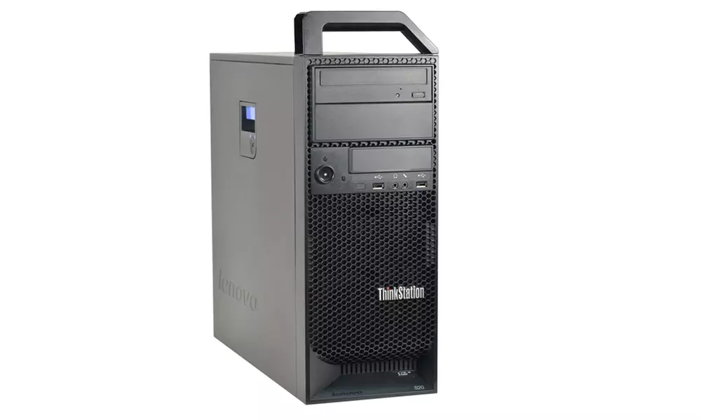 Lenovo ThinkStation S20 Desktop PC with 3.06GHz Intel Quad-Core Processor, 8GB RAM, and 2TB Hard Drive (Refurbished) - Primary Image