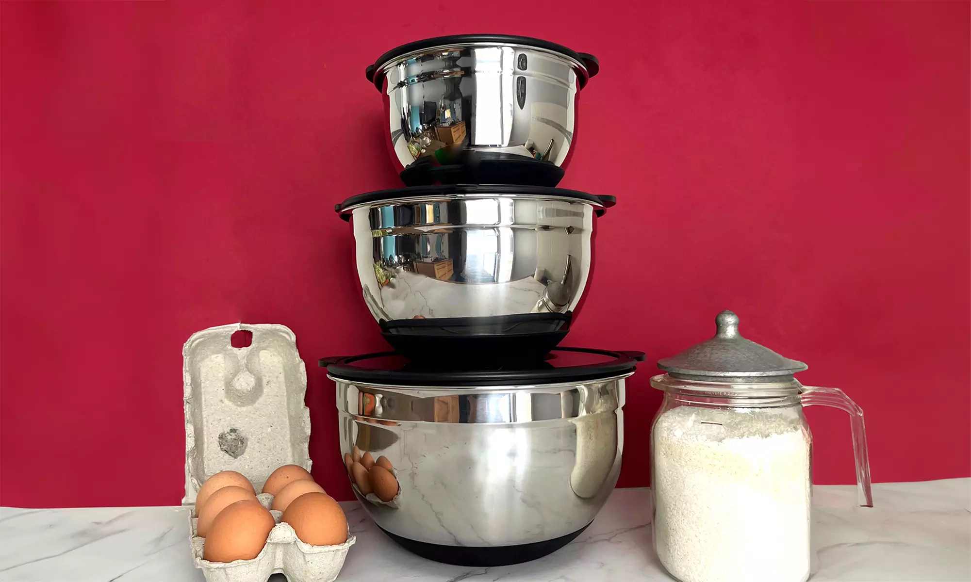 Set van 3 Arthur Martin mengkommen