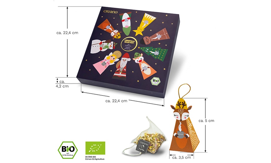 Image 5: Creano Christmas Geschenk-Box „Organic Herbal Tea“ (bis 1,39 €/Stk.)