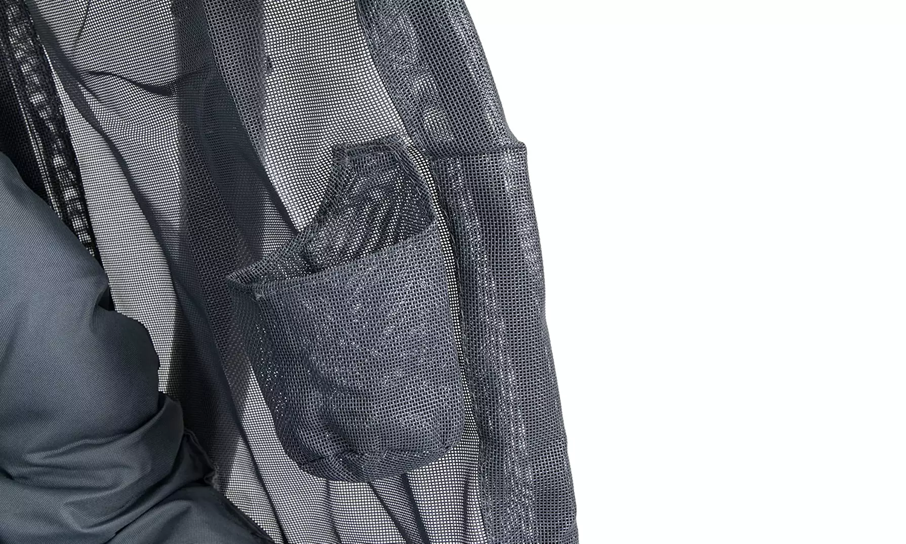 Outsunny Double Hanging Egg Chair in Grey or Cream