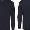 Image 10: Pack of Three Blu Apparel Long-Sleeved Crew Neck T-Shirts