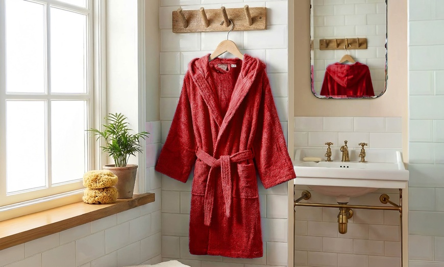 Image 11: Peignoir enfant en éponge