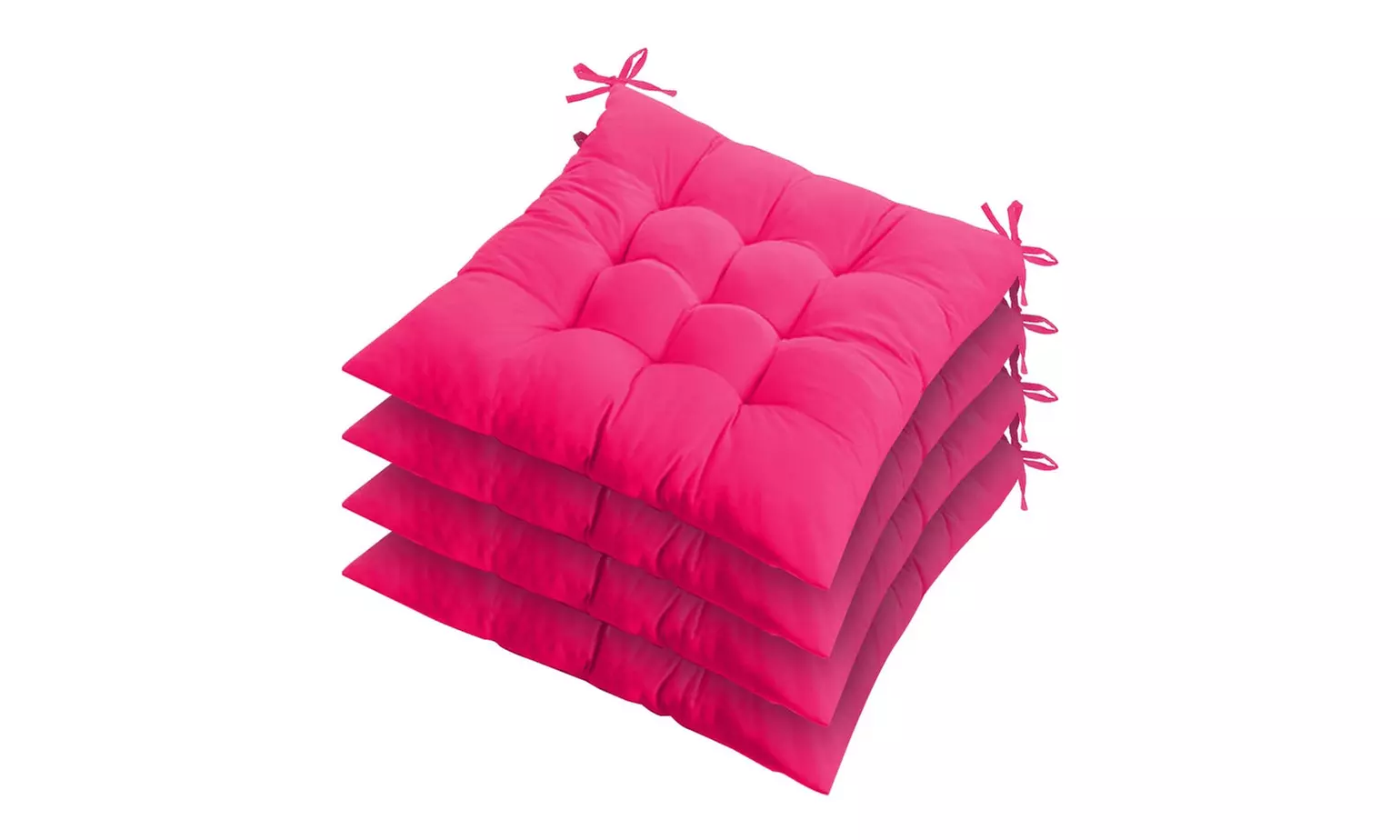 N'POLAR Chair Cushions Soft Non-Slip Pads for Indoor & Outdoor Chairs (4-Pack)