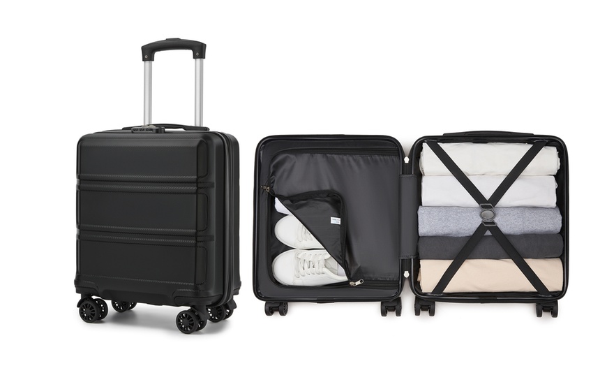 Image 2: Valise cabine en ABS, 45 x 36 x 20 cm, capacité d'environ 28 L