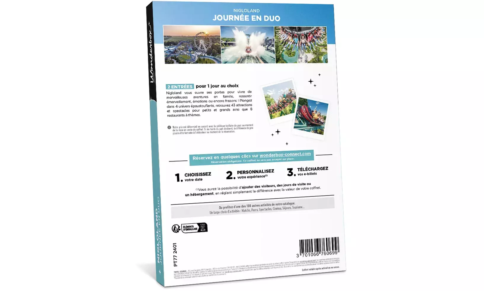 Profitez de 43 attractions et spectacles à Nigloland