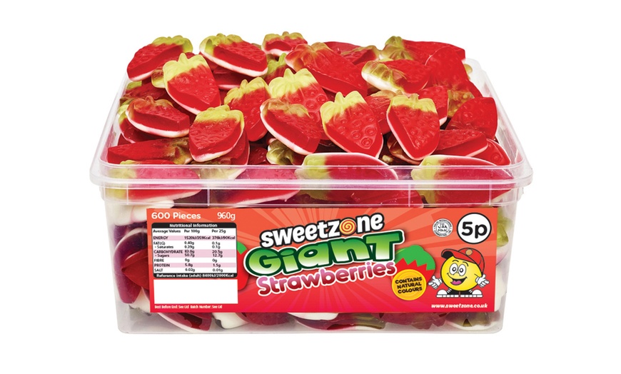 Image 13: Sweetzone Giant Sweet Tub 960g