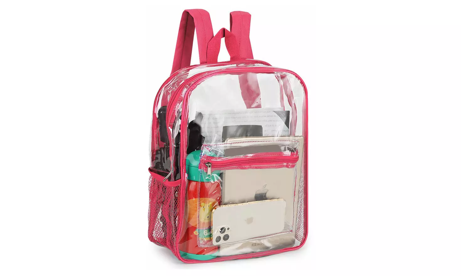 Clear Backpack Duty PVC Transparent Shoulder School Bag