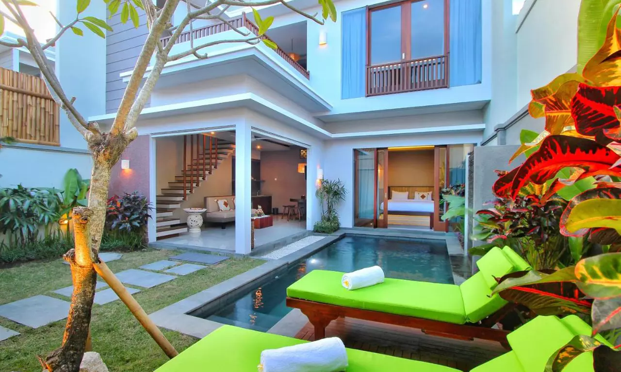 Bali: Up to 7-Night Pool Villa Stay for Two People with Breakfast, Massage and Transfers at 5* Maharaja Villas Seminyak - Primary Image