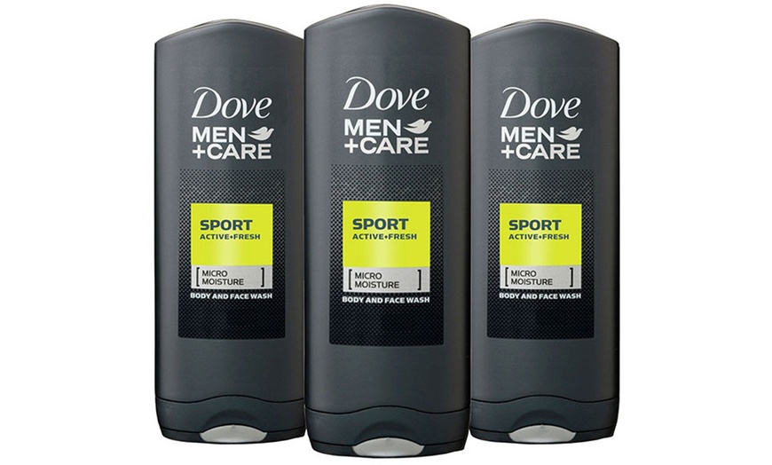 Image 7: Three or Six-Pack of Dove Men Body Washes, 400ml