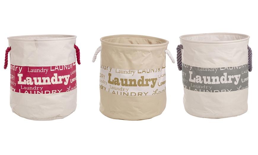 Image 2: Laundry Bag With Rope Handles