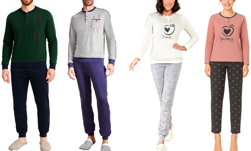 Image 1: Pyjama hiver Nottingham 
