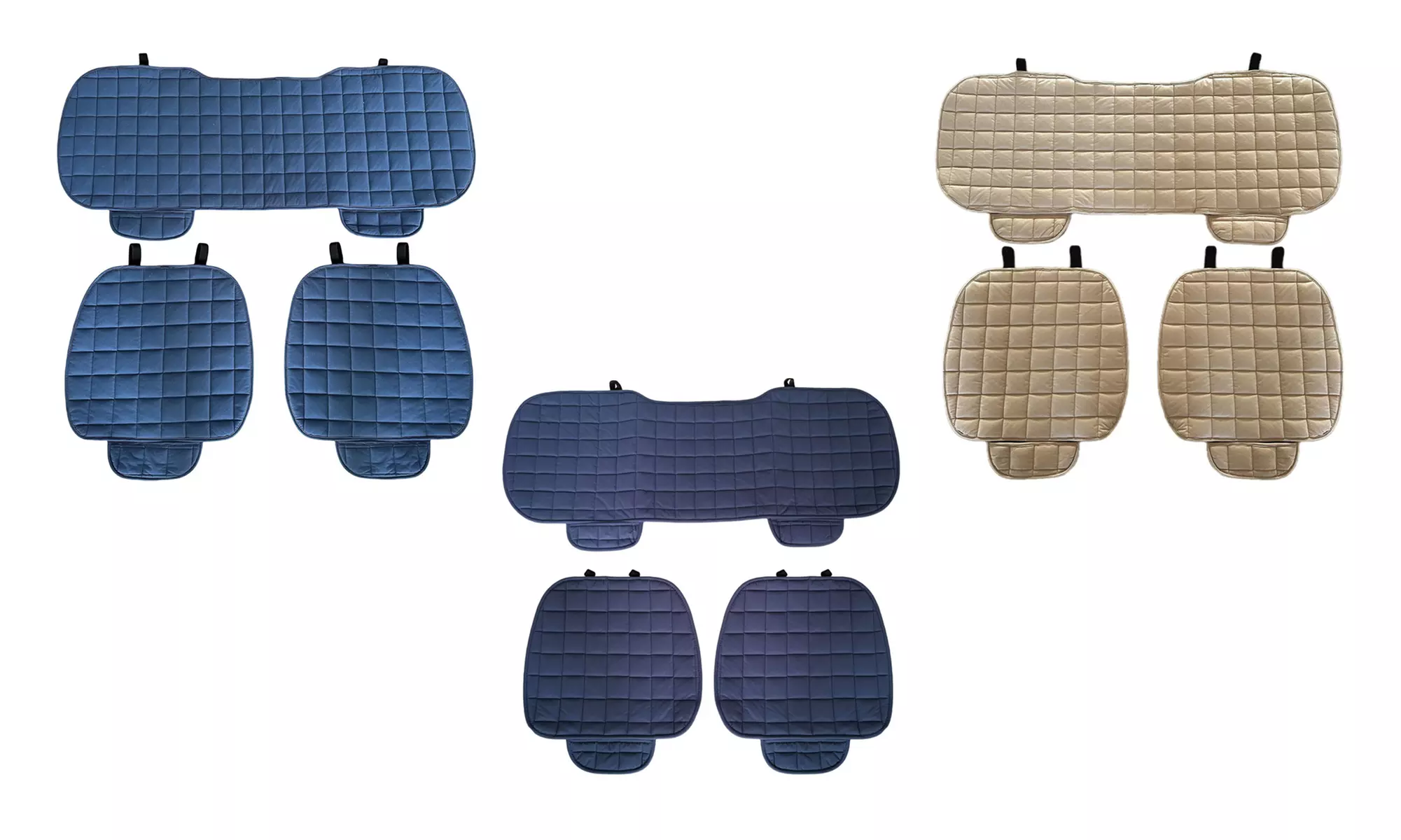 Set di 3 coprisedili per auto universali