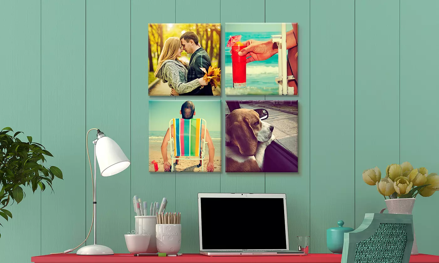 Personalized 12"x12" Canvases from Fabness  (Up to 85% Off) - Second Medium