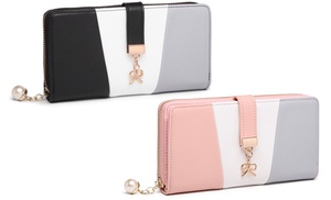 Women's One or Two Tri-Colour Purses