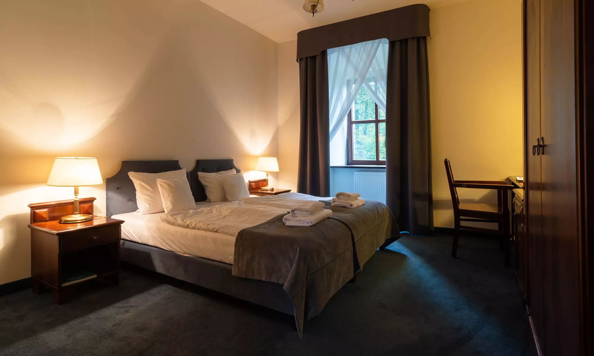 Niederschlesien: Doppelzimmer mit Halbpension auf dem Schloss