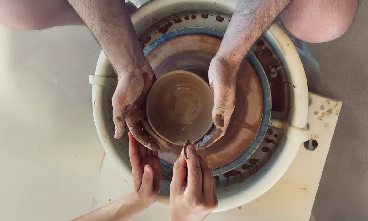 Intro Pottery Classes for 1, 2, or 4 with Materials Included