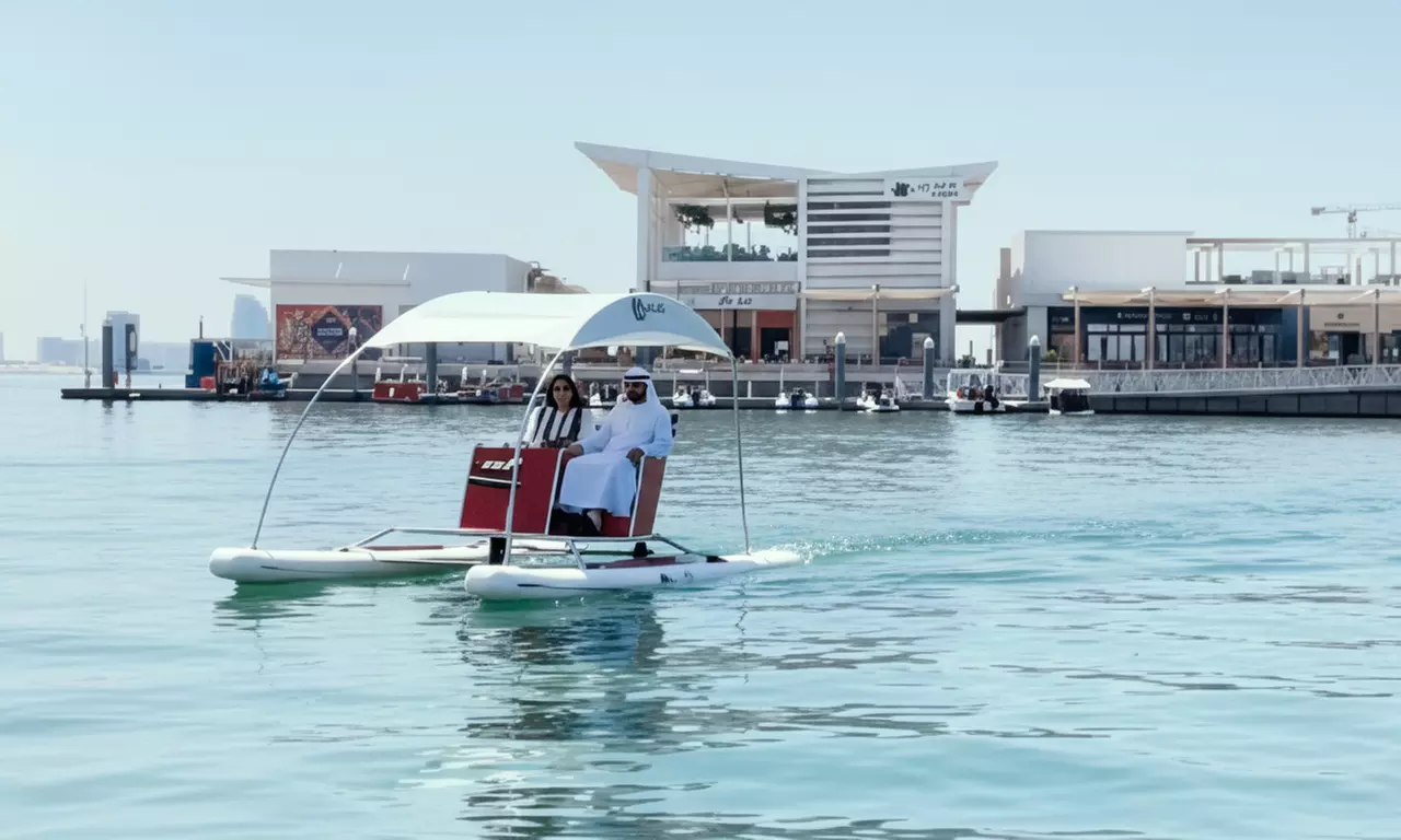 Explore 15 or 30-Minute Luxury E-Catamaran Tour for 2 or 4 People