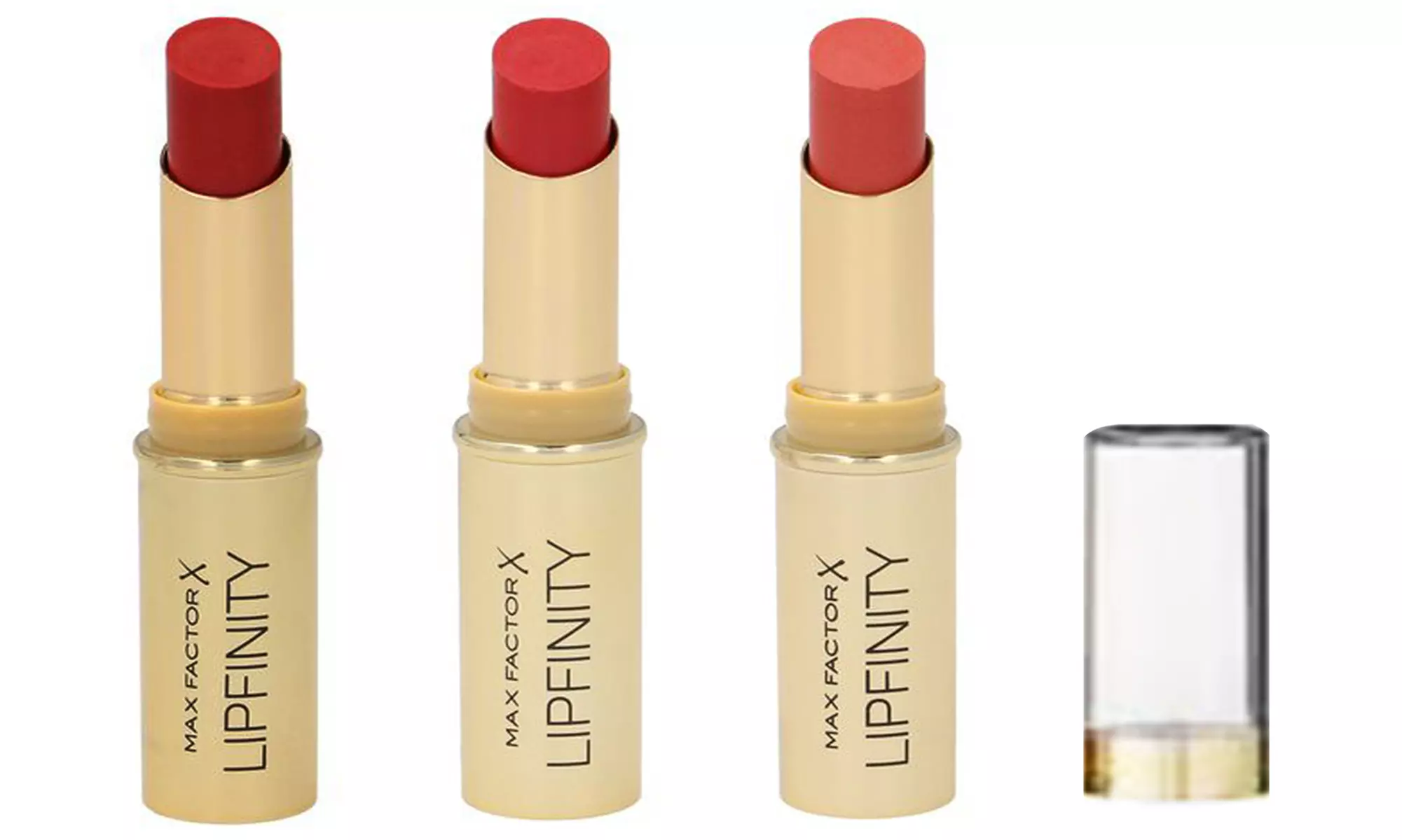 Ensemble de 3 rouges à lèvres Max Factor - Primary Image