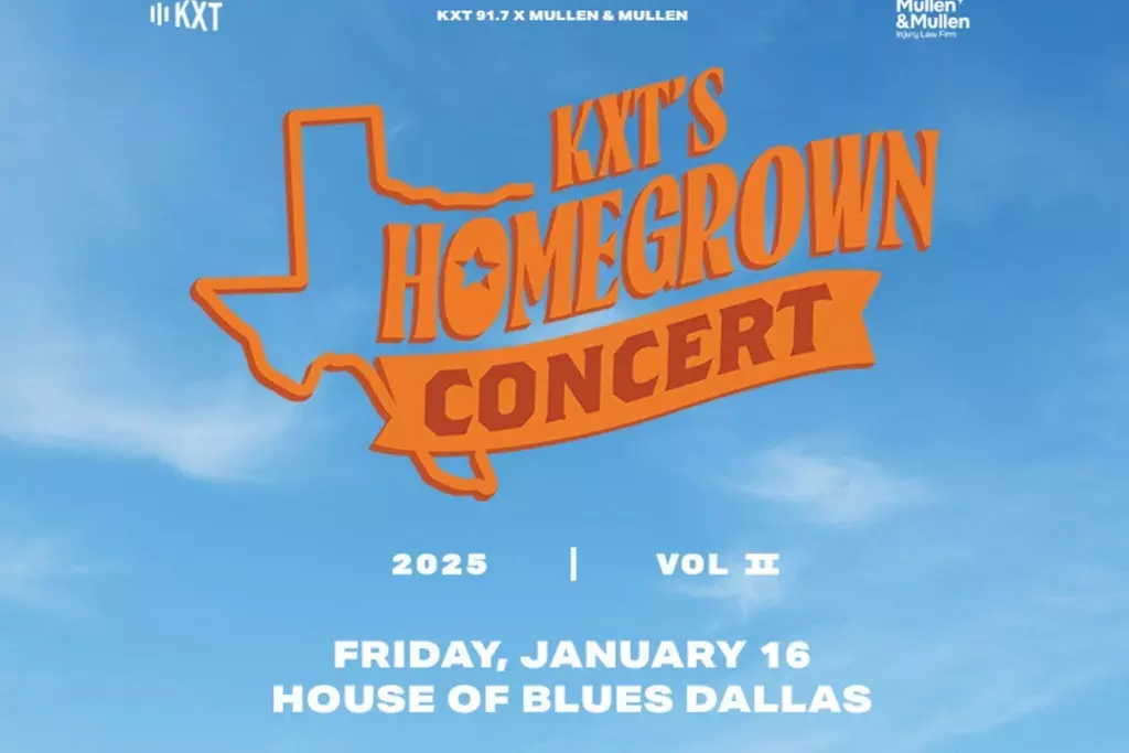 KXT's Homegrown Concert - Presented by Mullen & Mullen on January 16 at 7 p.m. - Primary Image