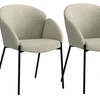 Image 23: Lot de 2 chaises en tissu "Candy" de Doosense