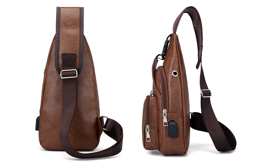 Image 11: Sac bandoulière avec plusieurs compartiments