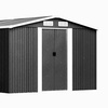 Image 37: Large Metal Garden Tool Storage Shed in 6 Styles