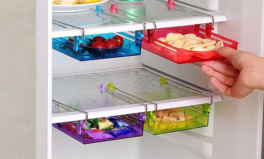 Image 3: Portable Fridge Drawer Organisers