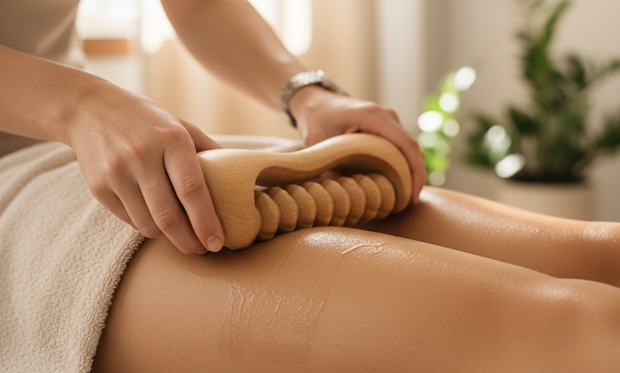 Image 1: 2 o 4 sesiones de maderoterapia en una zona a elegir para 1 persona