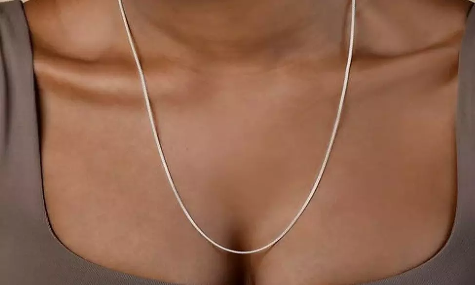 Italian Made 925 Sterling Silver 2MM Popcorn Chain Necklace Italy 16"-30"