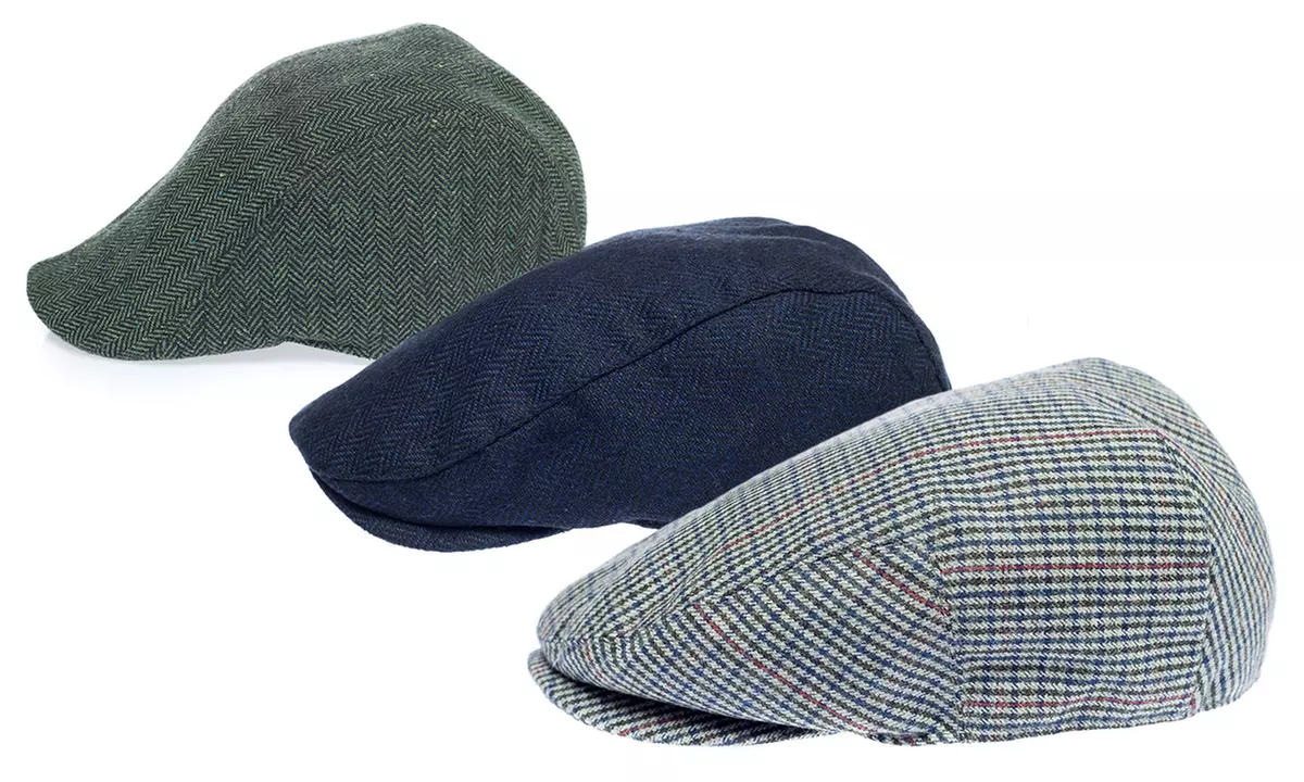 Men's Wool Newsboy Cap - Primary Image