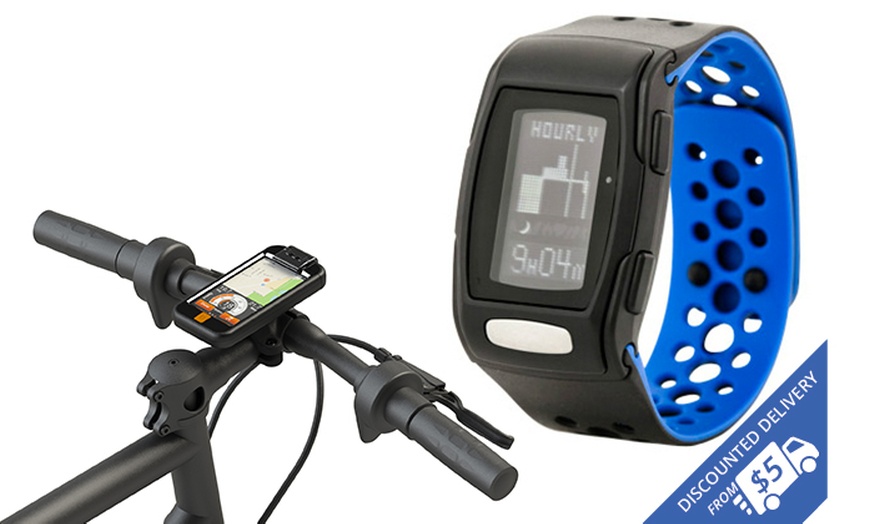 Image 8: Lifetrak Smartwatch + iBike GPS