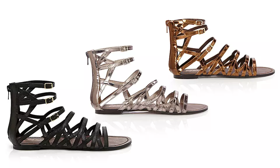 Gomax Women's Gladiator Sandals | Brought to You by ideel - Primary Image