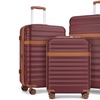 Image 2: Kono Hard Shell Suitcase One or 3-Piece Set