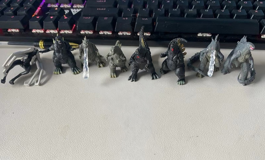 Image 1: Calendario dell'avvento con 24 godzilla