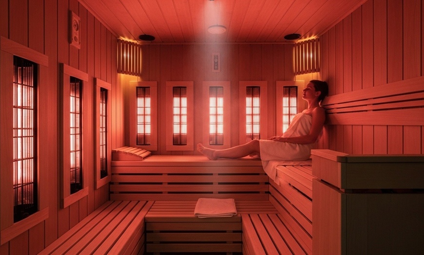 Image 4: Relax with Full-body Detox Lymphatic Massage, Facial, Sauna, & More  