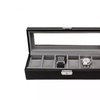 Image 1: Watch Valet Glass Top Watch Boxes For Collection Of 6 or 10 Watches
