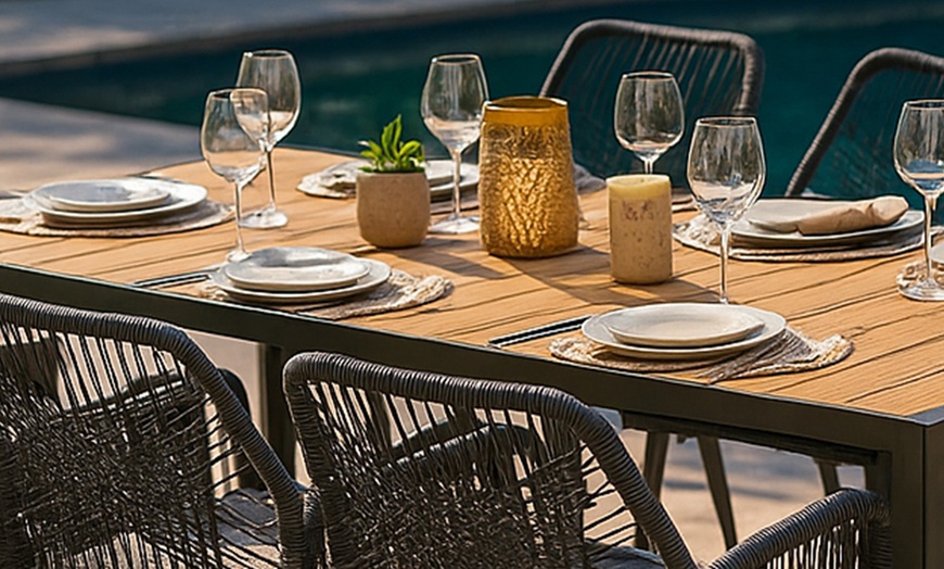 Image 5: Salon de jardin "Mireva" de Swing&Harmonie pour 6 ou 8 pers.