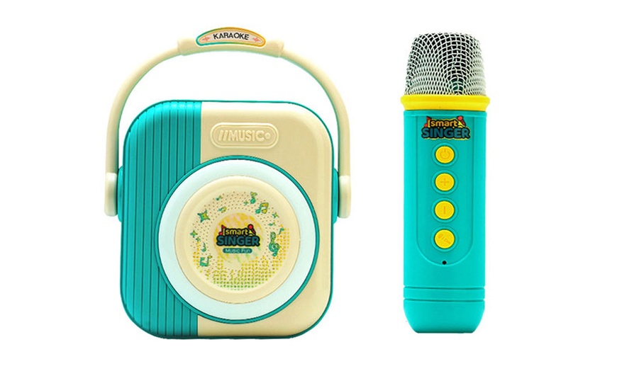Image 3: Wireless Bluetooth Karaoke Speaker