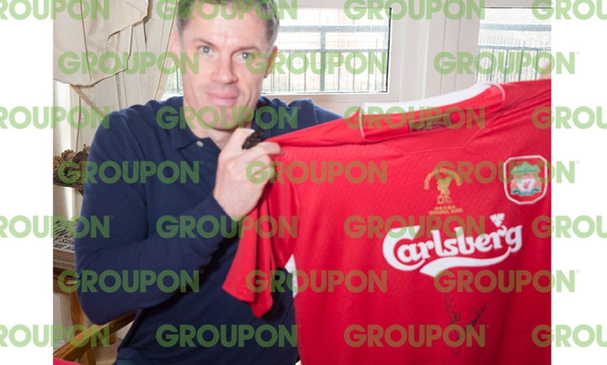 Image 2: Jamie Carragher Signed Shirt