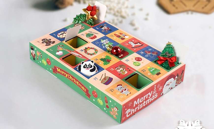 Image 2: 5Pcs Empty Christmas Advent Calendar Boxes