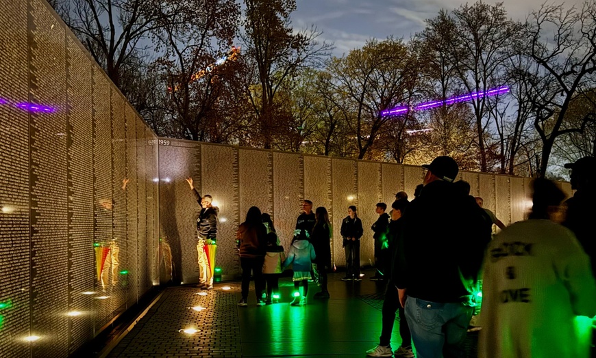 Image 10: DC LED Guided Night Tour at Washington, DC