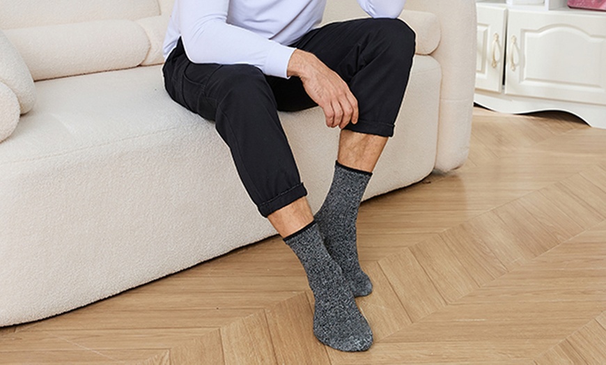 Image 4: Lot de 5 ou 10 paires de chaussettes thermiques