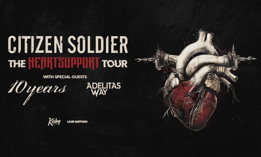 Image 1: Citizen Soldier: The HeartSupport Tour – Up to 32% Off